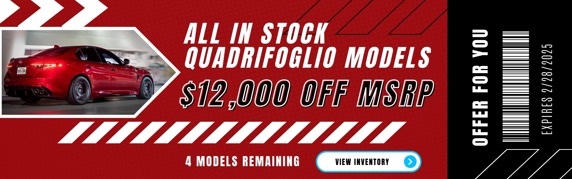  All In-Stock Quadrifoglio Models